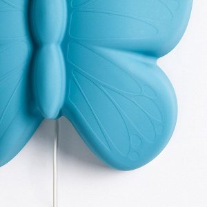 UPPLYST, светодиодный настенный светильник, бабочка светло-голубого цвета