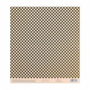 Набор бумага для скрапбукинга с клеевым слоем «Уют», 20 x 21,5 см, 10 листов 250 г/м