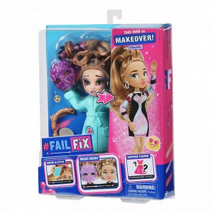 ФейлФикс Игровой набор кукла 2в1 Слэйт Диджей с акс. TM FAILFIX