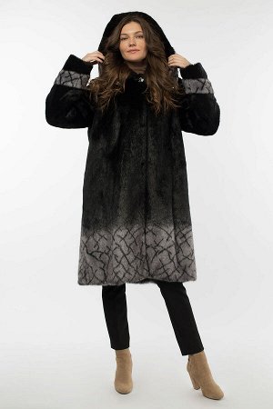 02-1275 Пальто шуба искусственная женская
