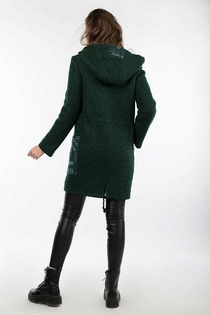 02-1342 Пальто женское утепленное (пояс)