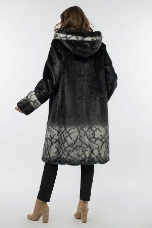 02-1270 Пальто шуба искусственная женская