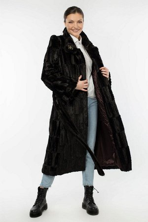 02-0765 Пальто женское утепленное (пояс)