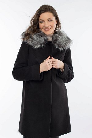 02-1724 Пальто женское утепленное