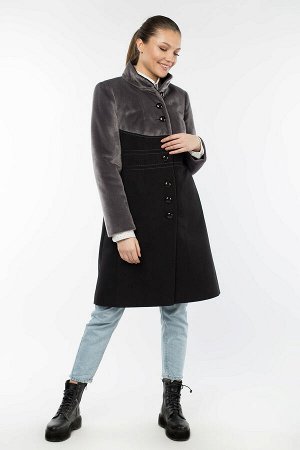 02-1651 Пальто женское утепленное