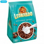 LEONARDO Экструзион.шарики шоколадные 250г/16