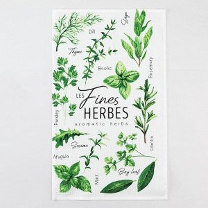 Набор полотенец кух. "Доляна" Fines herbes 35х60см-2шт, 100% хл