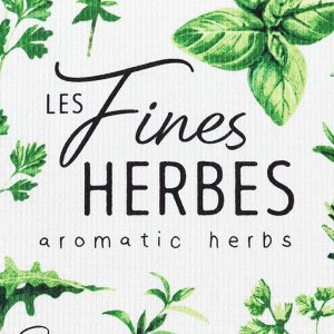 Набор кухонных полотенец Доляна Fines herbes, 35х60см-2шт, 100% хл