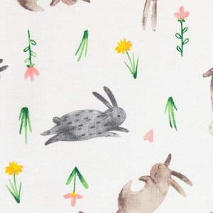 Полотенце Доляна Fluffy bunnies, 35x60 см, 100% хлопок,164 г/м²