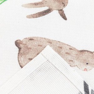 Полотенце Доляна Fluffy bunnies, 35x60 см, 100% хлопок,164 г/м²
