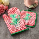 Кухонный набор «Кактус» — горячий стиль с колючим характером! 🌵