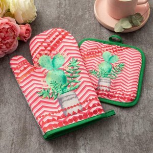 Кухонный набор «Кактус» — горячий стиль с колючим характером! 🌵