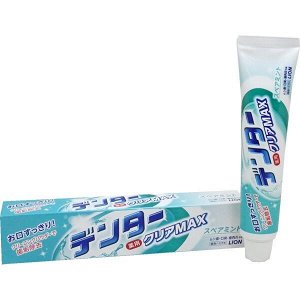 Lion Dental Clear MAX Зубная паста с микропудрой, освежающая мята, 140 гр