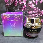 KR/ FarmStay Grape Stem Cell Wrinkle Lifting Cream Крем для лица от морщин с эффектом лифтинга &quot;Стволовые клетки винограда&quot;, 50мл (СТЕКЛО)