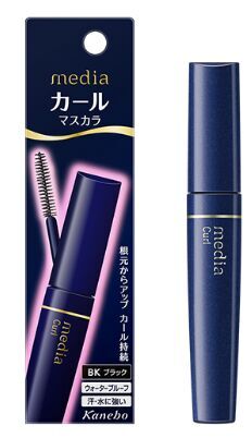 KANEBO Media Mascara S Тушь для ресниц, 6,5 гр, Curl – подкручивание, смывается только жидкостью для снятия туши с глаз. Водостойкая тушь.