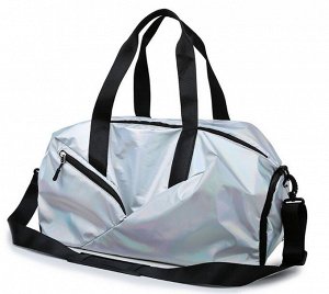 Спортивная сумка, цвет "серебро"