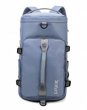 Сумка-рюкзак для спорта и отдыха, цвет серо-синий