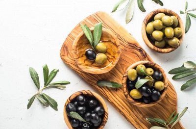 Замороженная мякоть манго кубиками — Оливки и маслины