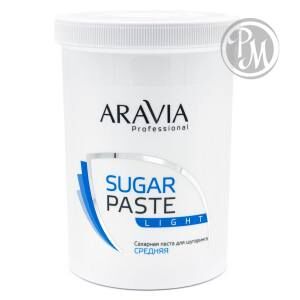 Aravia сахарная паста лайт не требует разогрева 1500г (р)