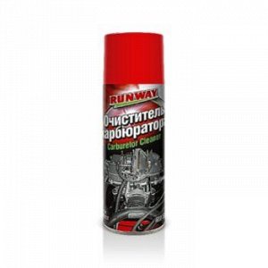 Очиститель карбюратора и дросселя "Runway", аэрозоль 450ml (1/12) RW6081