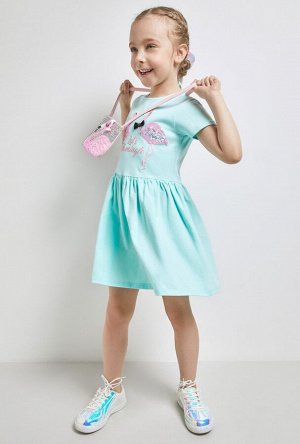 Платье детское для девочек Dominika светло-бирюзовый