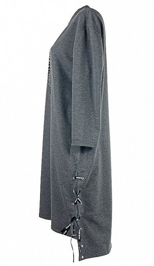 Платье женское со стразами 250620, размер 50-52, 52-54