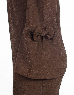 Женское платье миди с длинным рукавом 250369, размер 42, 44, 46, 48