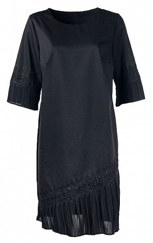 Женское платье миди с кружевом 250566, размер 52, 54, 58