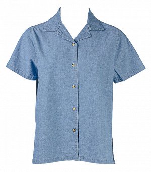 Рубашка женская джинсовая 250667, размер 48-50, 52-54, 56-58