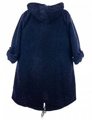Женское пальто с капюшоном 248213 размер 54, 56, 58, 60