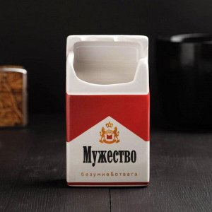 Пепельница «Мужество», 10 х 5,5 х 3 см