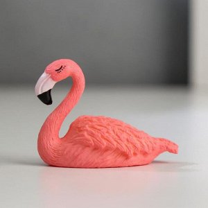 Сувенир пластик "Розовый фламинго" МИКС 3,7х4,7х2,1 см