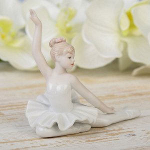 Сувенир керамика "Прекрасная балерина" 12х12,4х7 см