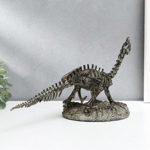 Сувенир полистоун "Скелет орнитопода" 18,7х44х16 см