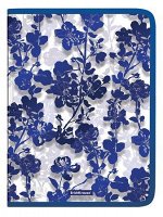 Папка для тетрадей А4 на молнии вокруг Crystal Flowers 52862 Erich Krause {Россия}