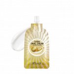 Beausta Golden Snail Сream Регенирирующий крем для лица с муцином улитки, 15мл