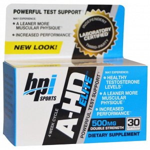 BPI Sports, A-HD Elite, 30 Capsules