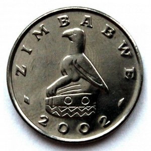 ЗИМБАБВЕ 20 центов 2002 UNC!! МОСТ «БИРЧЕНОГ» ЧЕРЕЗ РЕКУ ЗАБЕЗИ У ВОДОПАДА ВИКТОРИЯ