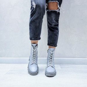Ботинки  SPRING серый