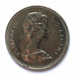 КАНАДА 50 центов 1968 (KM# 75.1) UNC