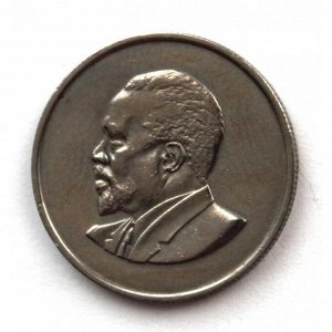 КЕНИЯ 50 центов 1968 ДЖОМО КЕНИАТА «ОТЕЦ КЕНИЙСКОЙ НАЦИИ»