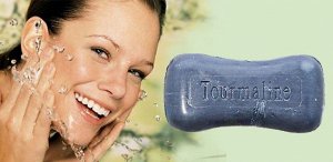 Турмалиновое омолаживающее мыло в основе жидкий турмалин