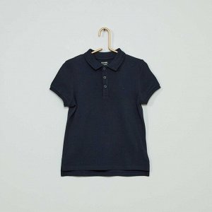 Рубашка-поло с вышивкой Eco-conception - темно-серый