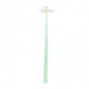 Ручка гелевая-прикол "Нарцисс", меняет цвет при ультрафиолете, зеленая, в пакете