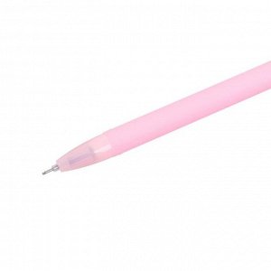 Ручка гелевая-прикол Фламинго розовый, стержень синий, в пакете