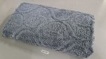 Полотенце махровое жаккардовое (Серый)