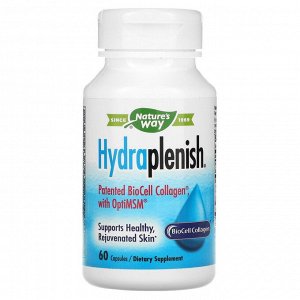 Nature's Way, Запатентованный Hydraplenish коллаген BioCell с МСМ, 60 капсул