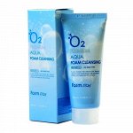 Farm Stay  O2 Premium Aqua Foam Cleansing Кислородная пенка для умывания