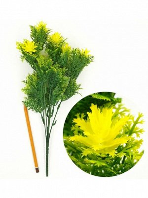 Можжевельник ветка с желтыми цветами 35 см