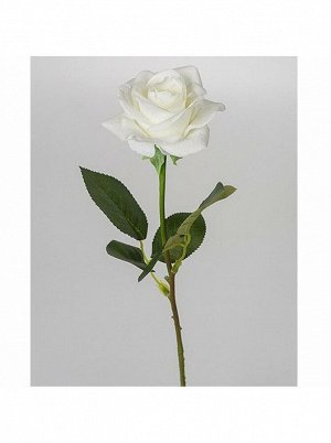 Роза Келли 44 см белый 1 шт